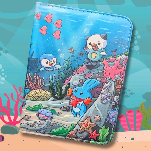 Pokemon card zip binder - pokemon, piplup