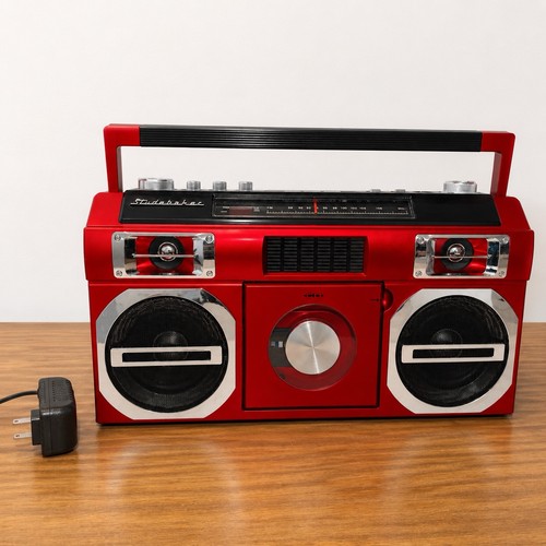 Bluetooth boombox player - w/cd,