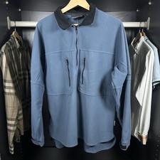 Mens Rohan Fleece thermal Quarter Zip Size M Upland medium weight Jacket Top