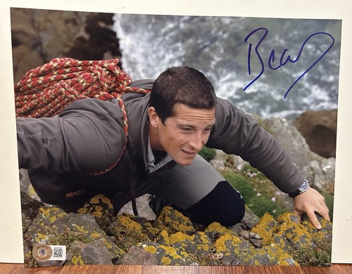 Bear grylls signed man - grylls,