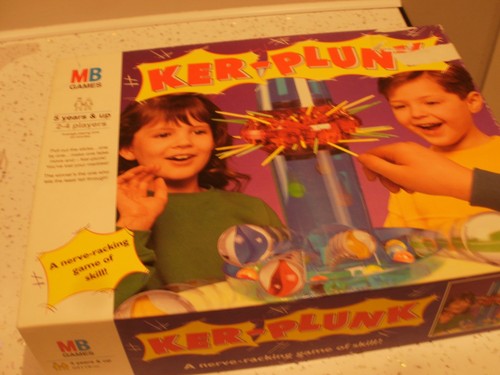 1994 hasbro games kerplunk - mb,