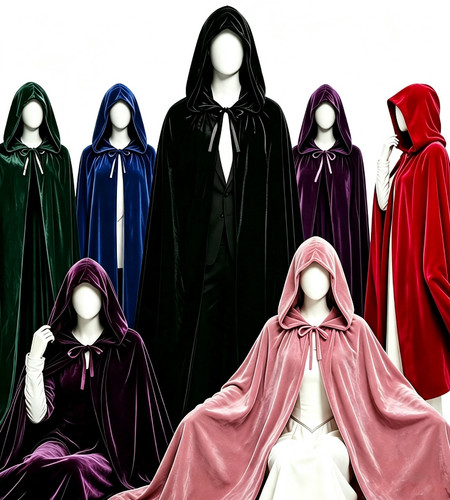Adult hooded robe cloak - adult,