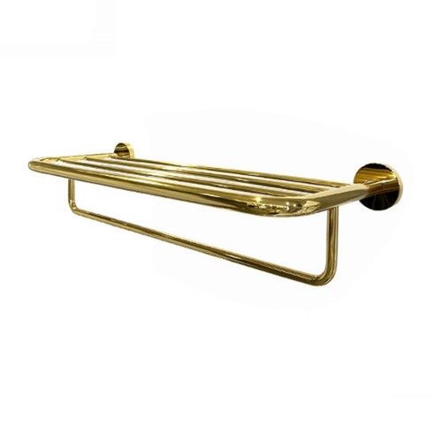 Towel rack with - rack, shelf