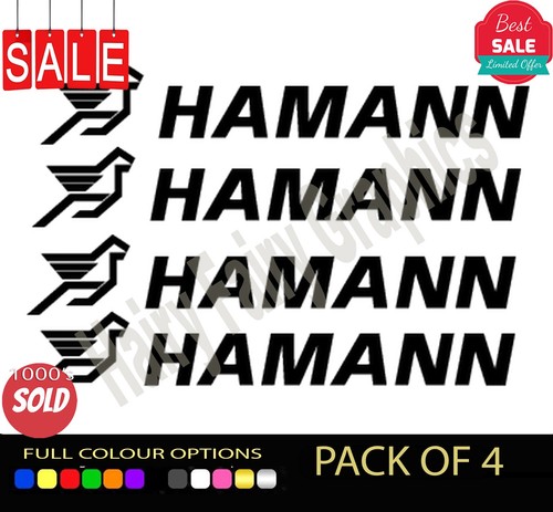 Hamann vinyl sticker decal - vinyl,