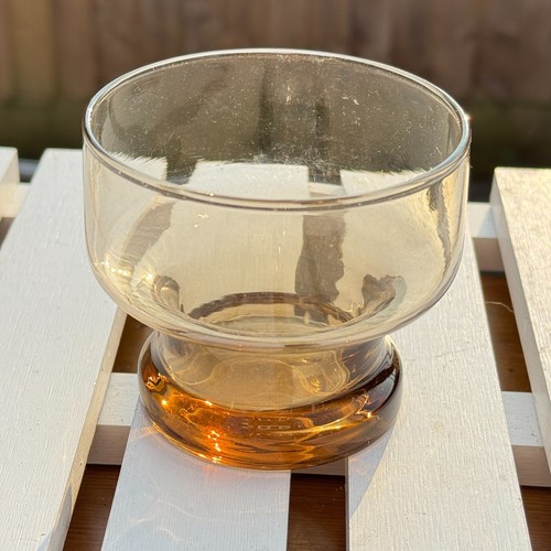 Iittala nuutajarvi amber glass - nuutajarvi,