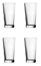 Perfect Pint 20oz Per 4 - Barware - Toughened Glass - Home Bar - Professional.