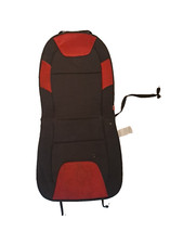 Peugeot 207 Seat Cover In Red And Black Fabric Finish D234!