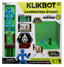 KLIKBOT ZANIMATION STUDIO PACK STOP-MOTION ANIMATION TOY STIKBOTS BRAND NEW!