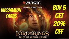LORD OF THE RINGS Magic the Gathering UNCOMMON SHOWCASE SCENE MTG Cards