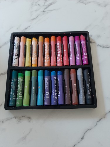 Oil pastels set multicolor - oil,