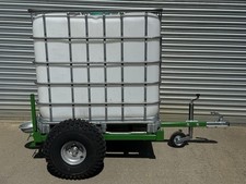 Water Bowser on a trailer, Drinker, ATV, UTV, Animal Water Drinker