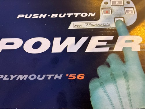 The plymouth push - button, range