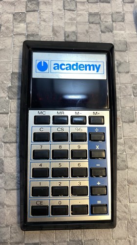 Academy vintage calculator - academy,