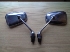 Vintage Desmo chrome wing mirrors