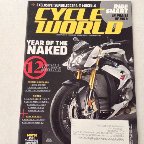 Cycle world magazine - world, bmw