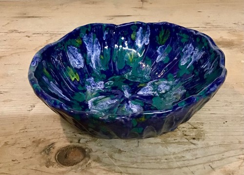 Handmade ceramic fruit bowl - ceramic,