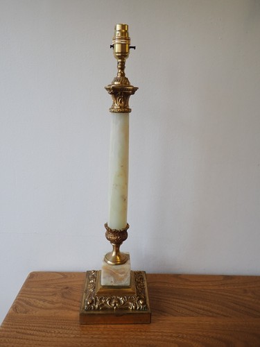 Vintage corinthian column onyx - vintage,