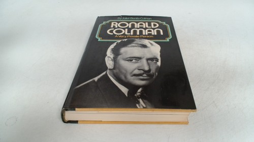 Ronald colman very private - ronald,