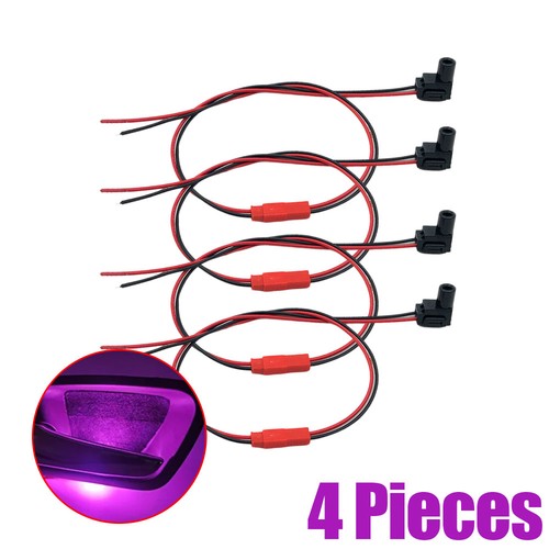 Car door led handle - car, light