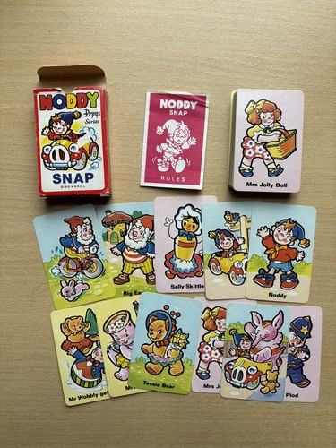Noddy snap card game - game, by