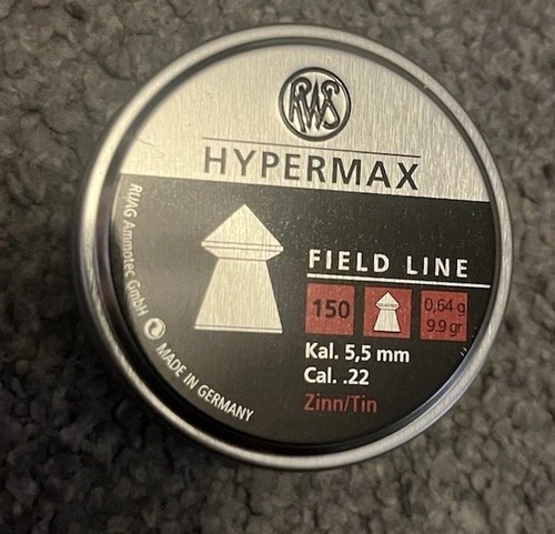 Rws hypermax tin - hypermax, .22