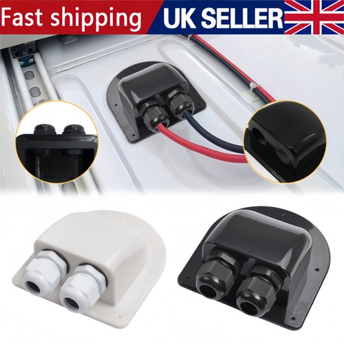 Waterproof dual cable entry - waterproof, dual-cable