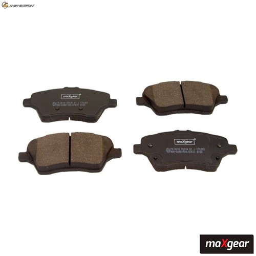 Brake pad set - brake,