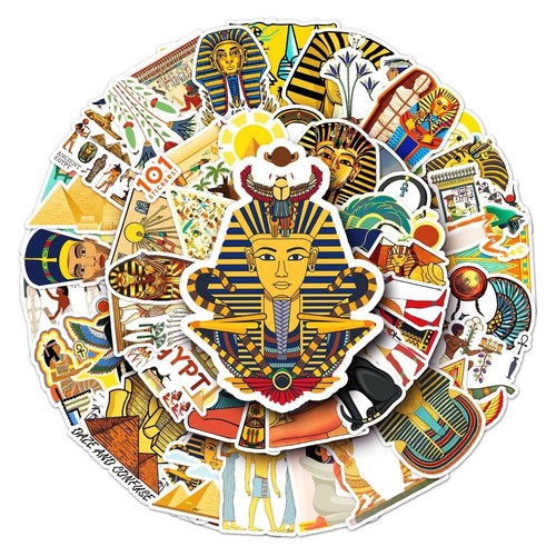 Ancient egypt stickers - 50,