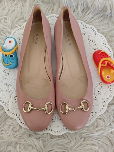 Gucci 466700 horsebit ballet - horsebit,