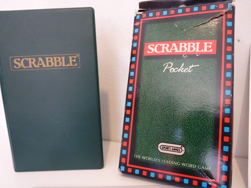 Vintage pocket scrabble 1992 - pocket,