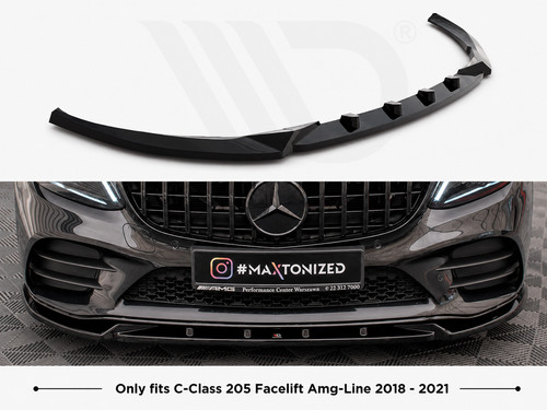Maxton design front splitter - front,