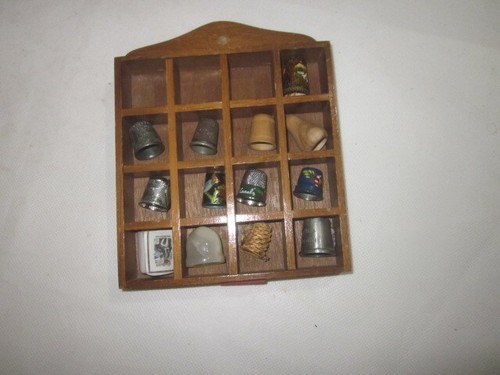 Thimbles asst wood metal - asst,