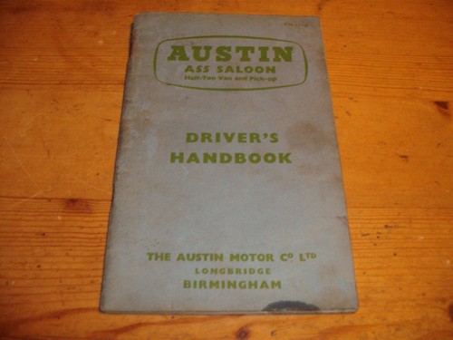 Austin a55 saloon half - austin, half-ton