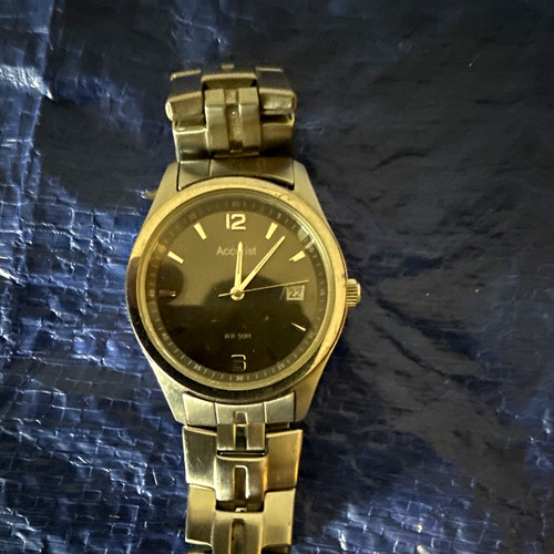 Accurist men black - accurist, dial