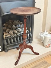 Antique mahogany wine table - mahogany,