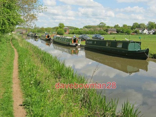 Photo ashby canal moorings at - canal,