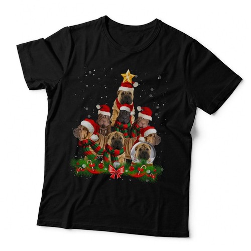 Shar pei christmas tree - shar,