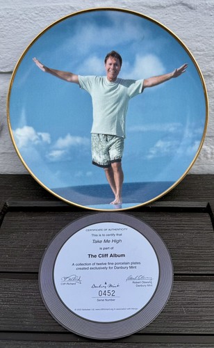 Cliff richard plate danbury - plate, by