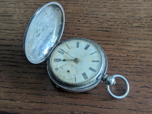 Coin silver full hunter - full,