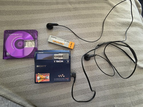 Sony minidisc walkman - sony,