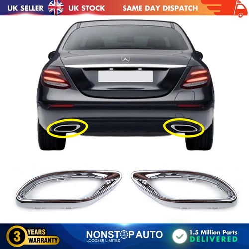 Exhaust tips tailpipe cover - 2x,