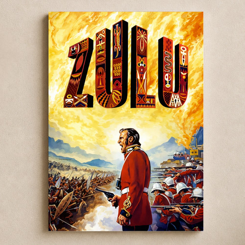 Zulu film movie - poster, print