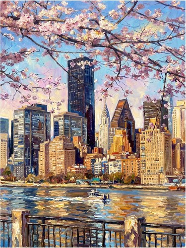 Tile mural new york city - new,
