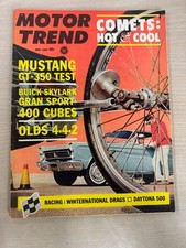 Motor trend magazine may - magazine, 1965