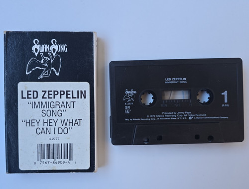 Led zeppelin cassette single - led,