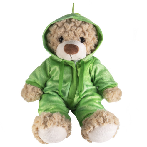 Teddy bear clothes green - teddy,