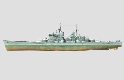 200 hms vanguard - vanguard, battleship