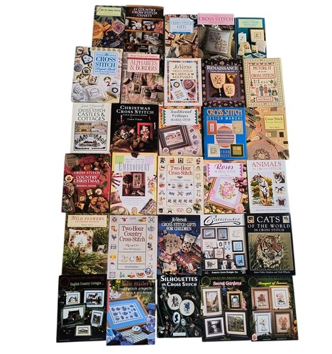 Cross stitch books - stitch, x30