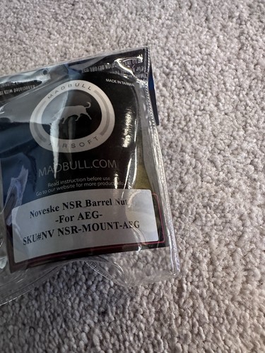 Airsoft noveske barrel nut - noveske,