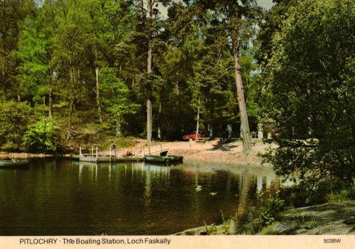 Boating station loch - station, on